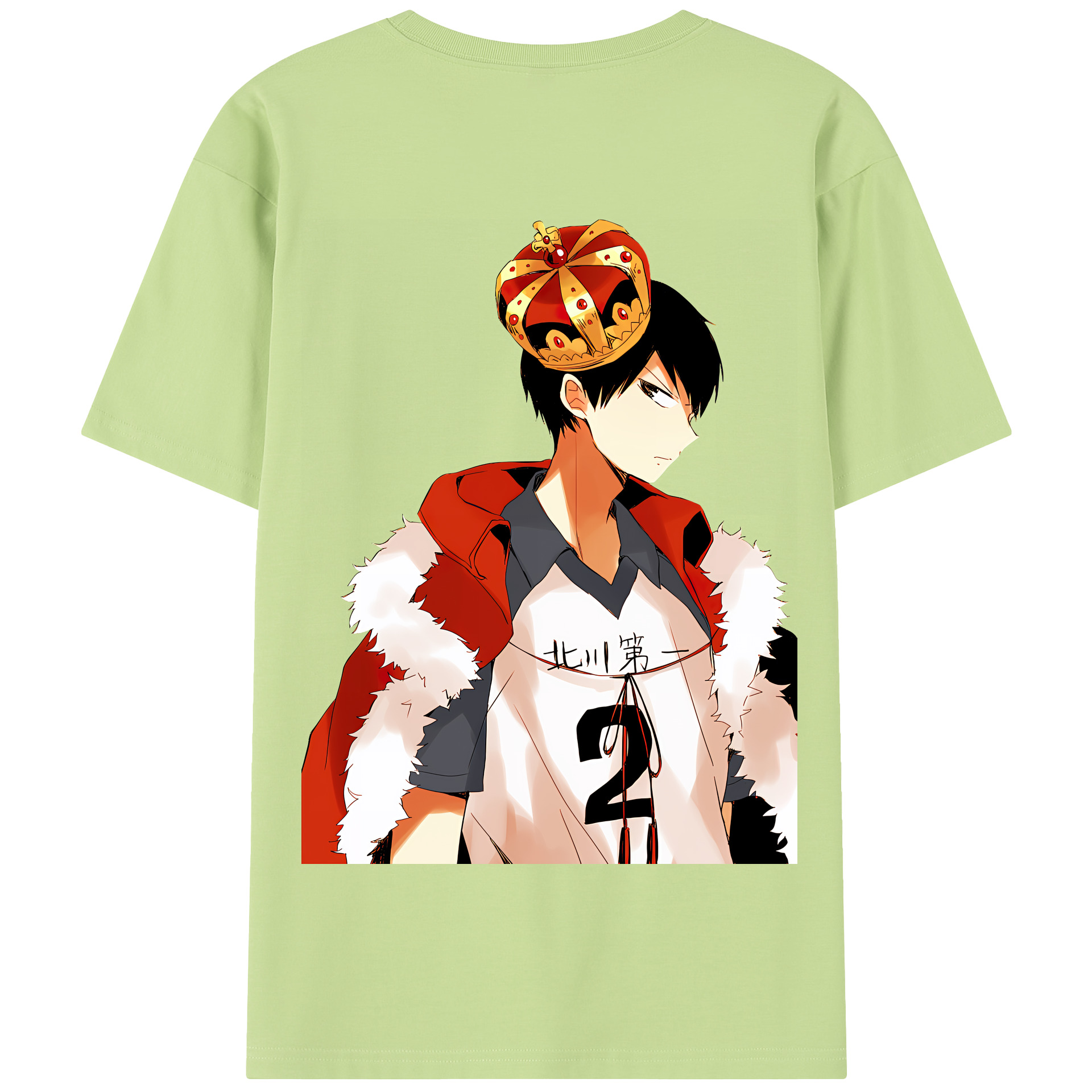 （画像用） ハイキュー!! Haikyu!! 綿100％半袖Tシャツ（背面プリント）